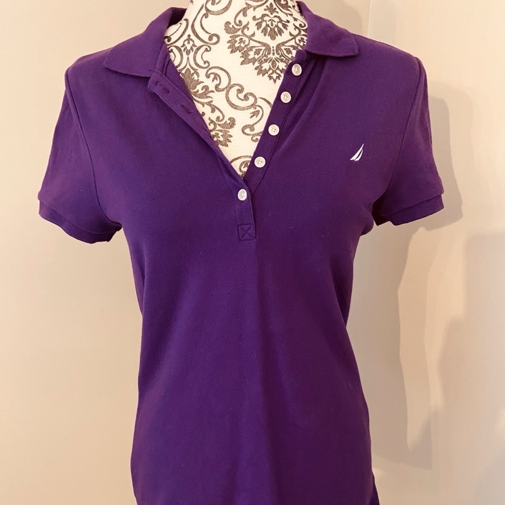 Nautical golf shirt